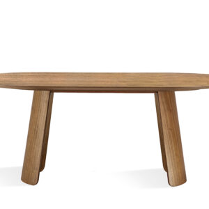 Mesa tampo oblongo
