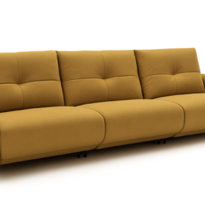 sofá riviera elétrico couro 3.16m