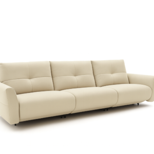 sofá riviera elétrico couro 3.16m