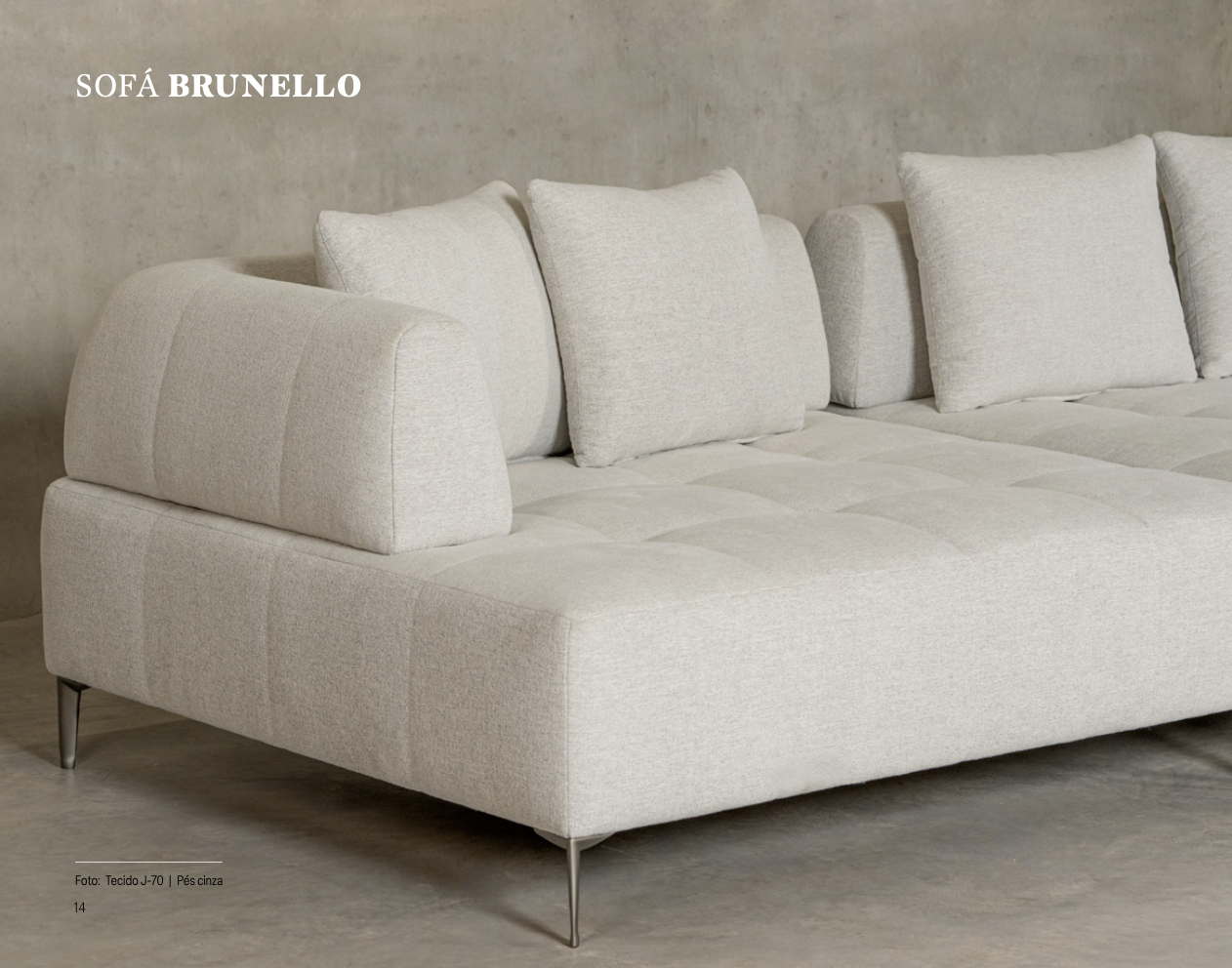 sofá brunello